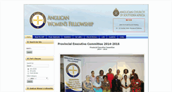 Desktop Screenshot of anglicanwomensfellowship.co.za